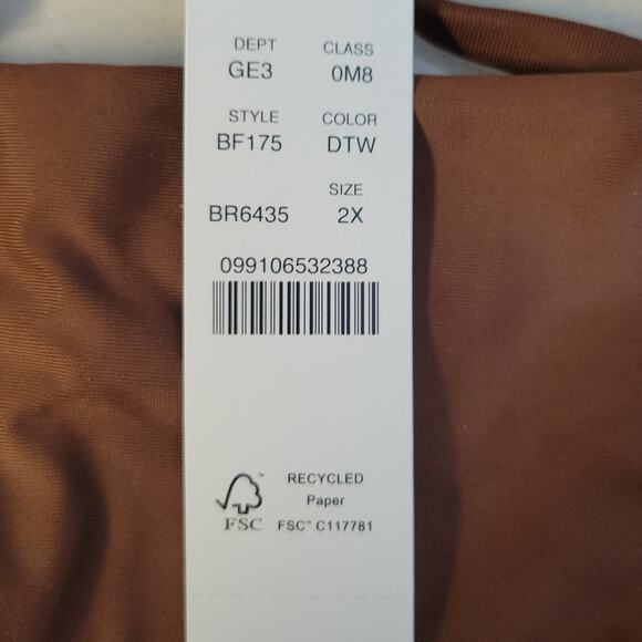 NWT J.Crew O-Ring Tie Shoulder Bikini Top Vacation Summer Beach Plus Size 2X - Picture 3 of 7